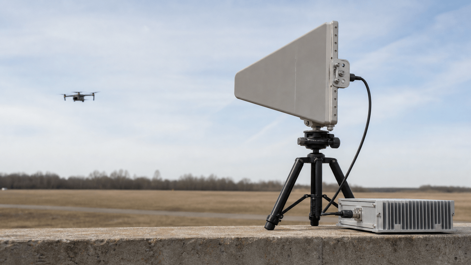 Drone Detection RF application visual