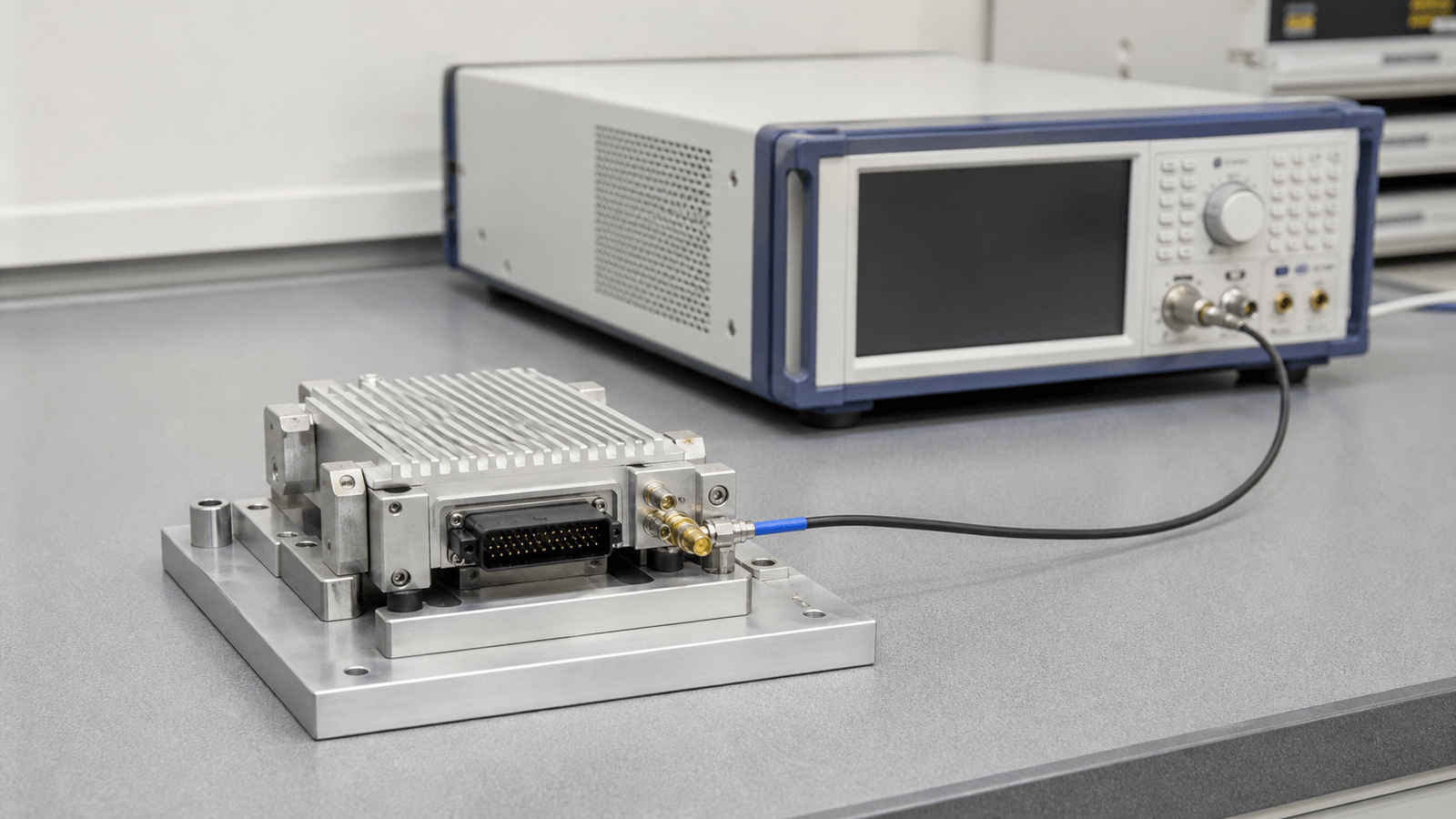 Electronics Production Test RF application visual