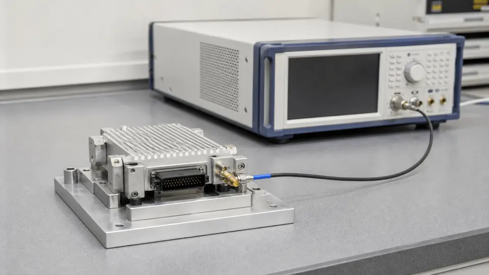 Electronics Production Test RF application visual