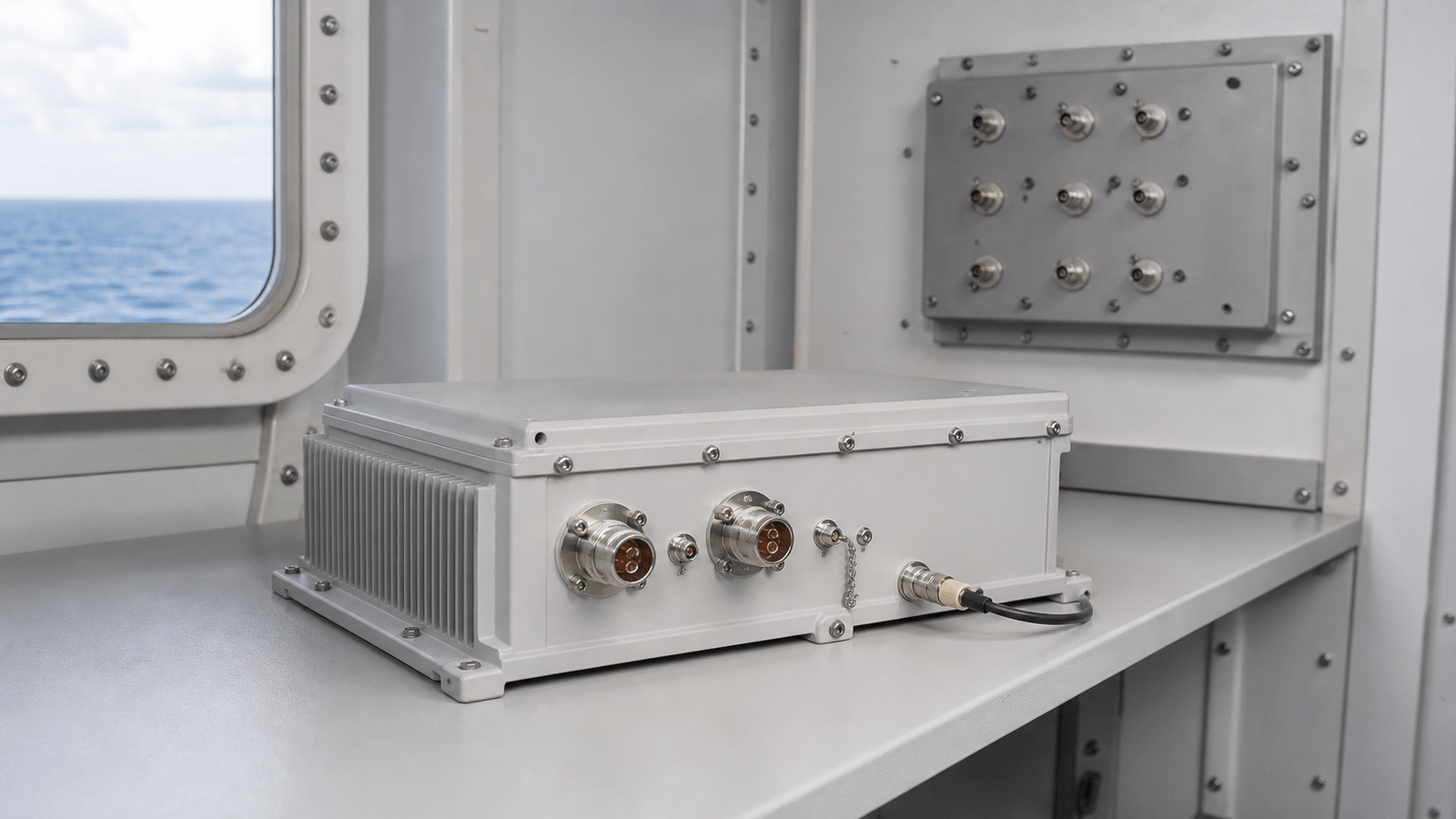 Maritime Communications & Radar RF application visual