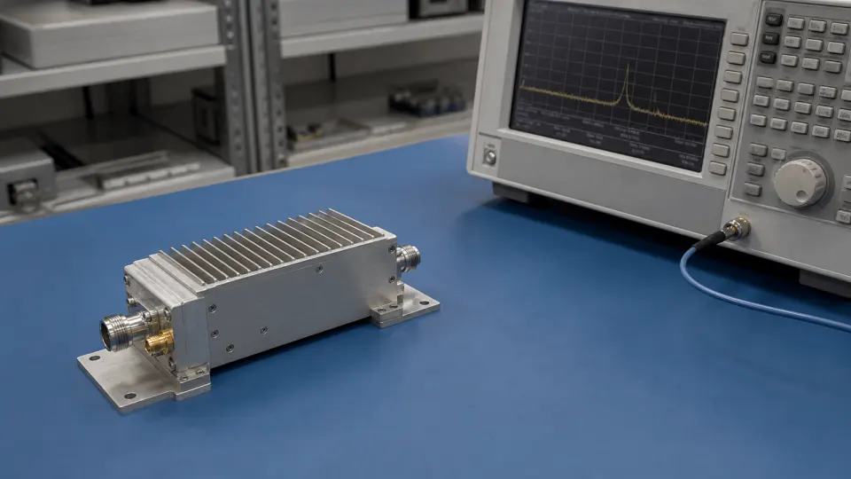 RF Component Characterization RF application visual