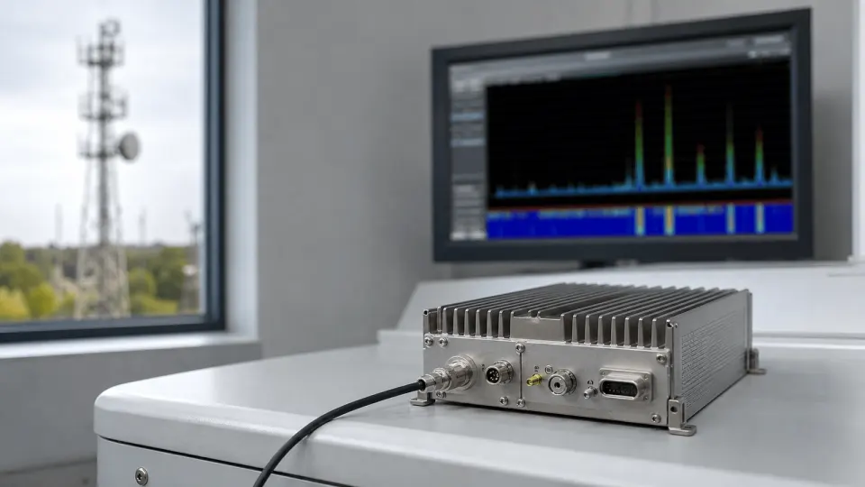Security & Spectrum Monitoring RF application visual