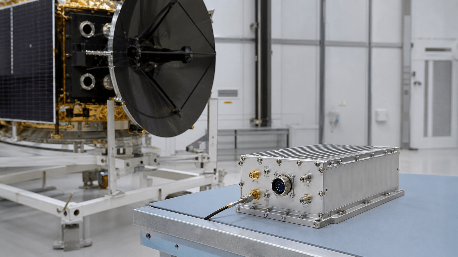 Space Payloads & Ground Support RF application visual