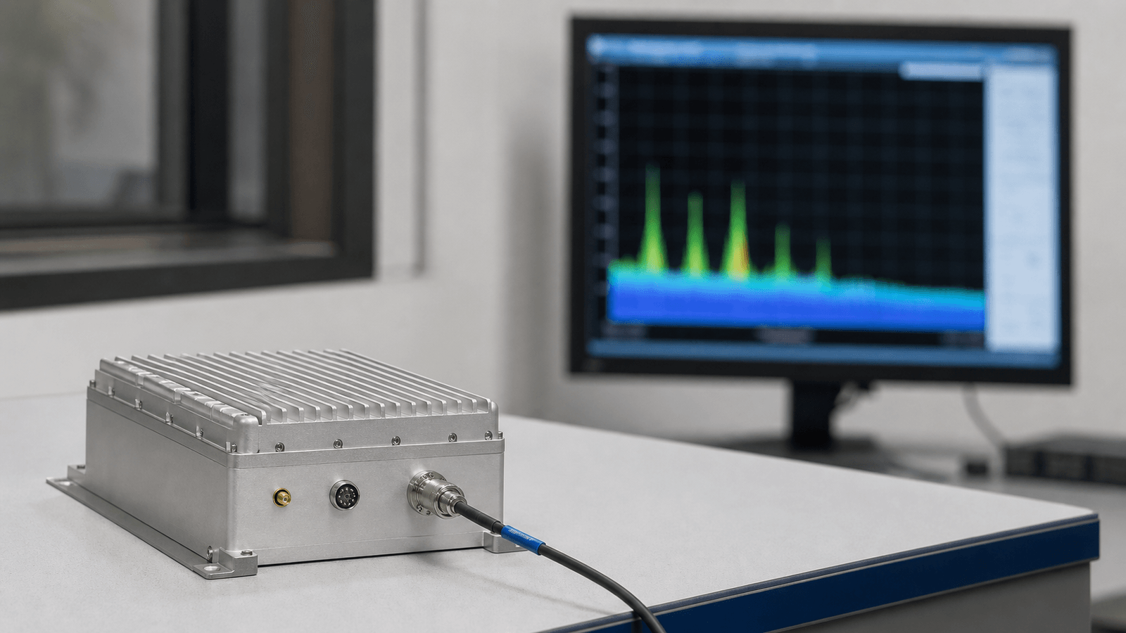 Spectrum Monitoring RF application visual