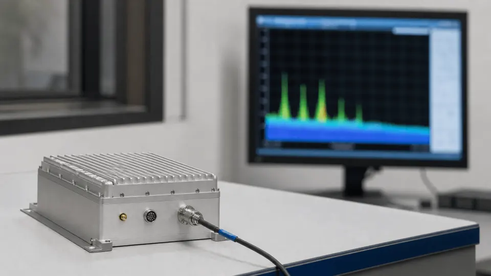 Spectrum Monitoring RF application visual