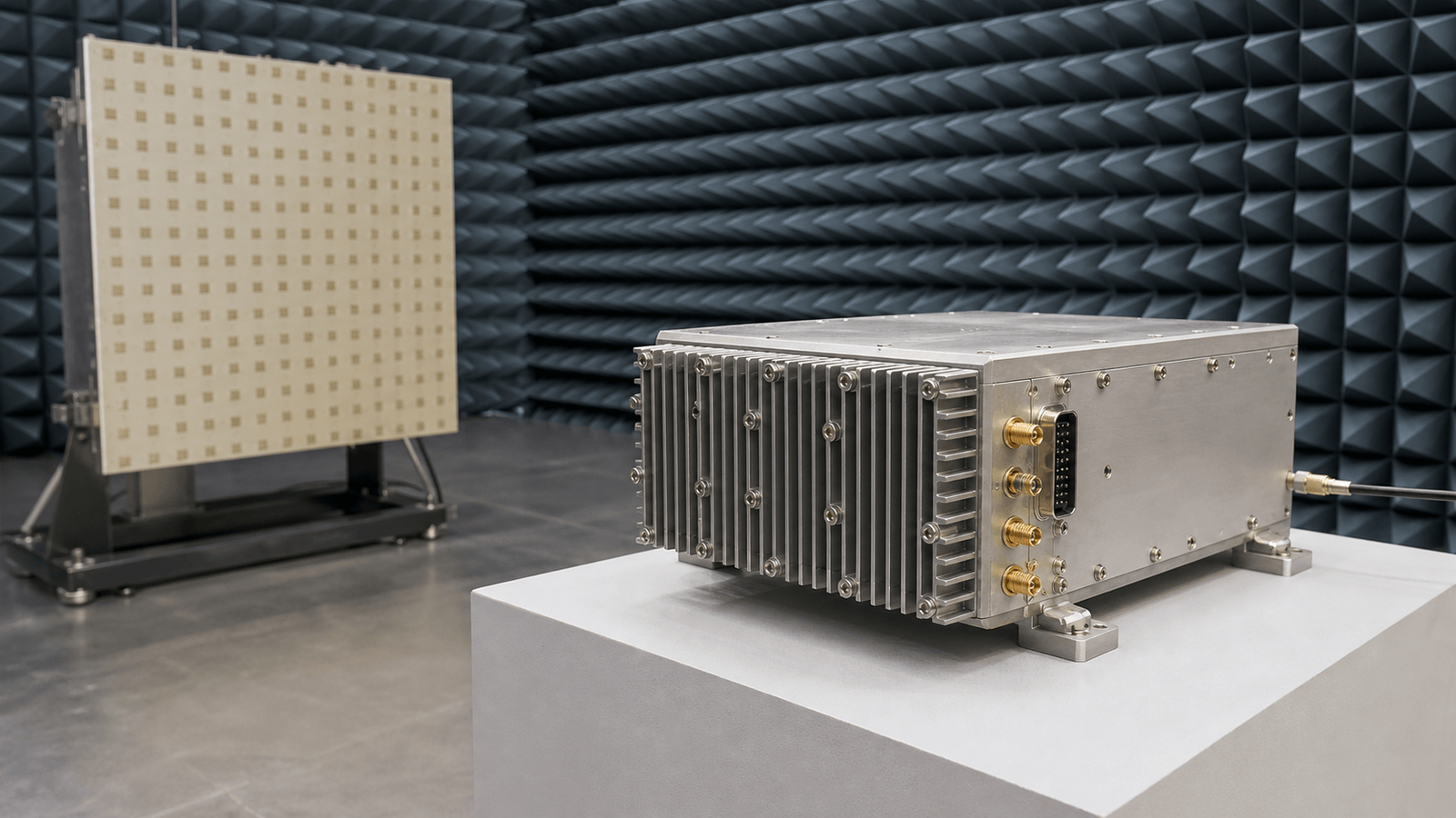 Surveillance Radar RF application visual