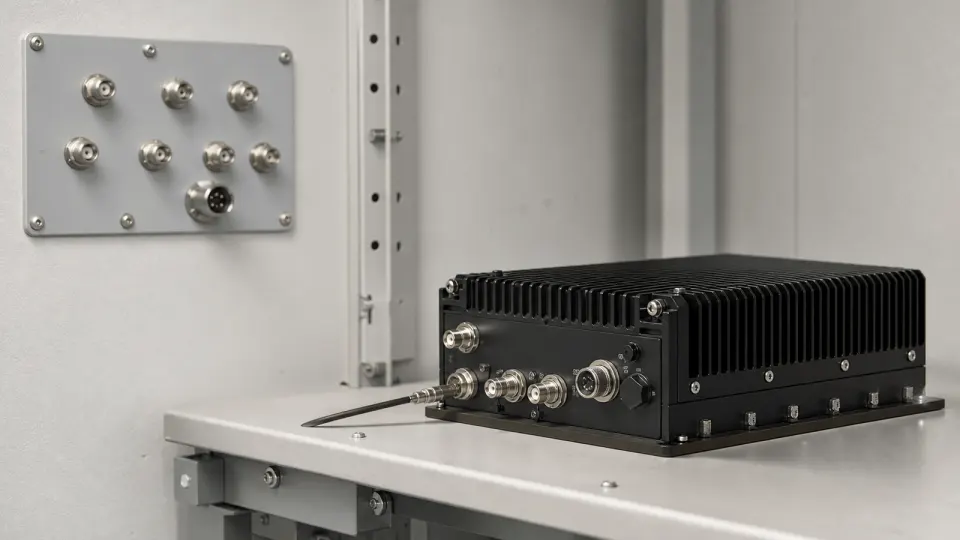 Tactical & Secure Communications RF application visual