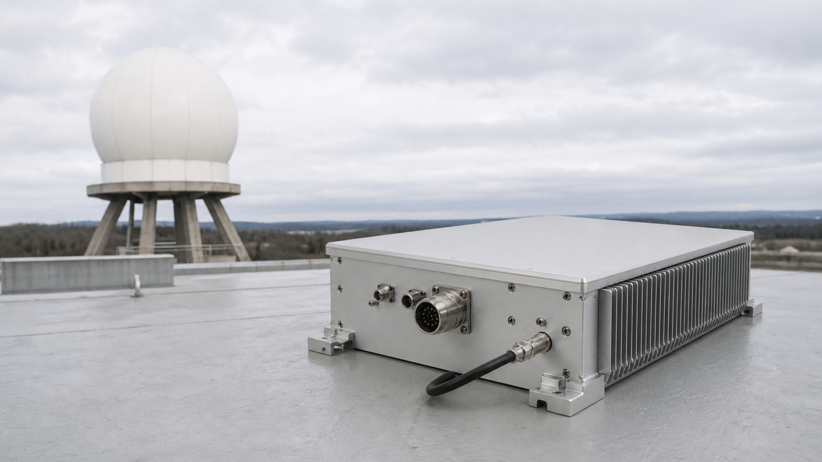 Weather Radar RF application visual
