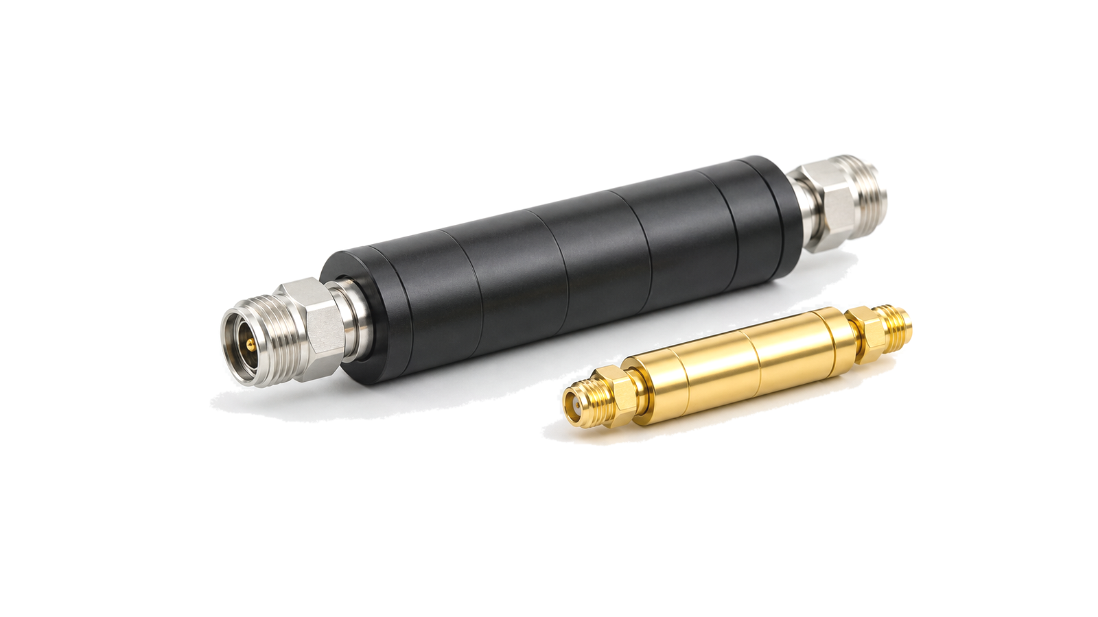High-pass RF filter module with coaxial connectors