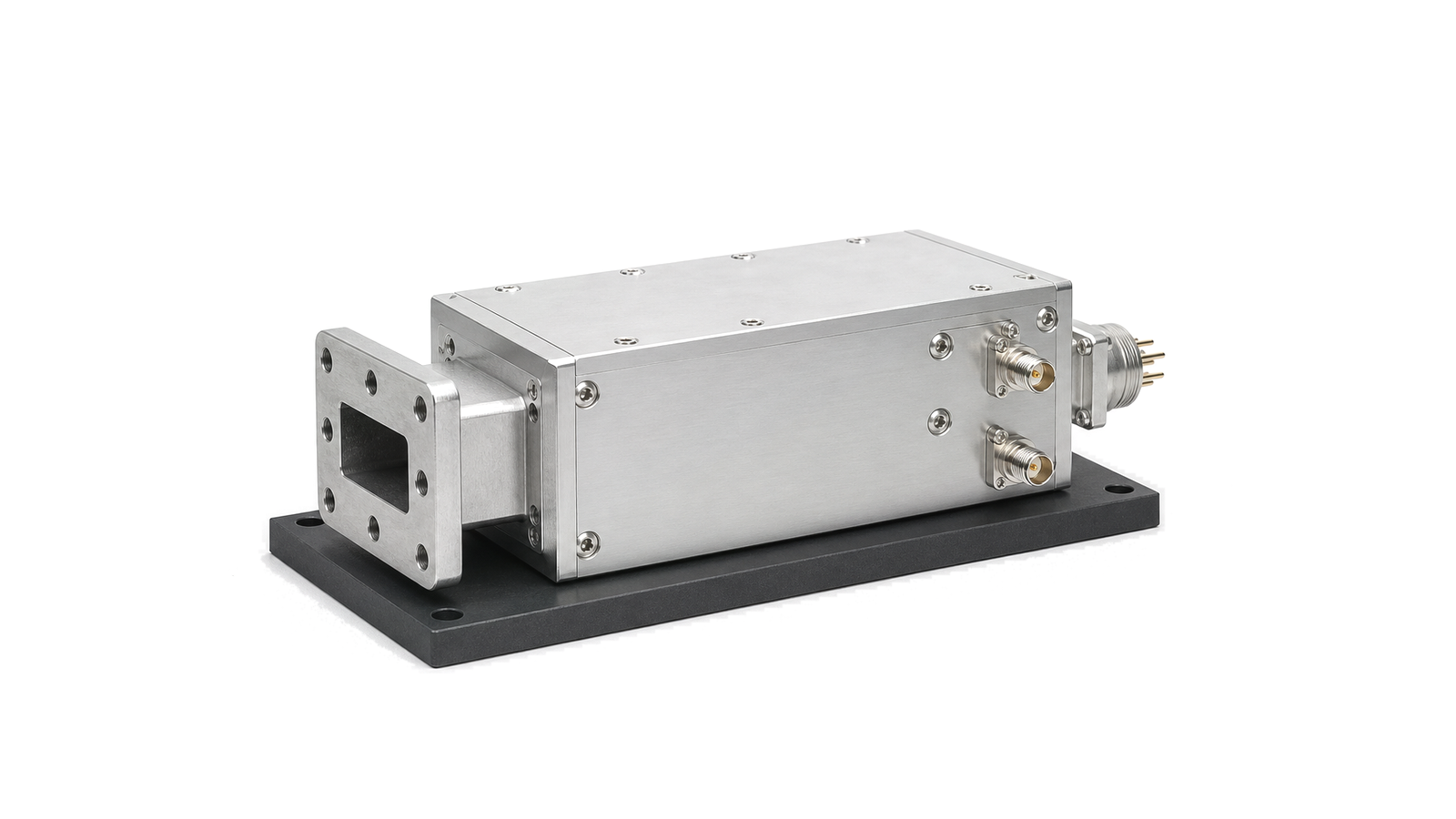 RF down converter module for receiver and IF processing paths
