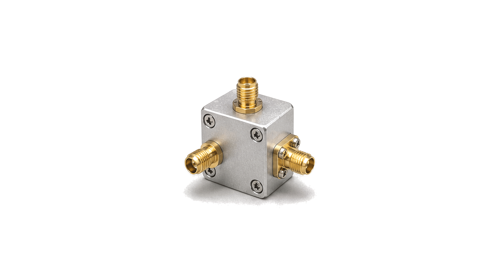 RF mixer module with coaxial interfaces