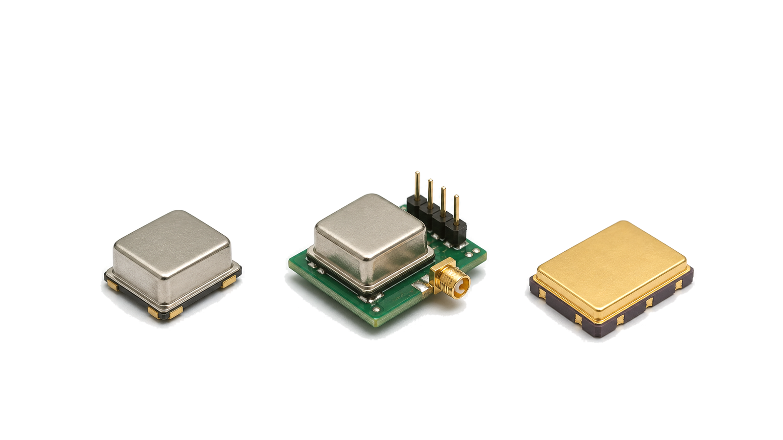 VCXO crystal oscillator for controlled reference trimming
