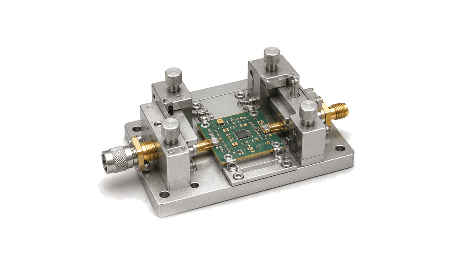 RF evaluation fixture for module and board testing