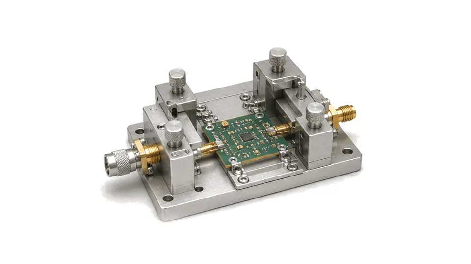 RF evaluation fixture for module and board testing