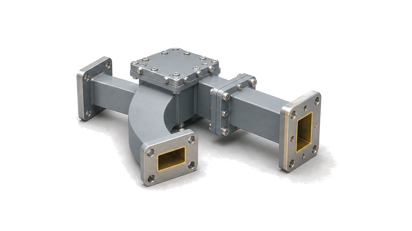 Waveguide adapter and transition hardware for microwave assemblies