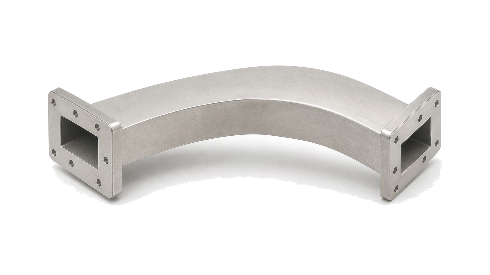 Waveguide bend and twist hardware for routed microwave paths