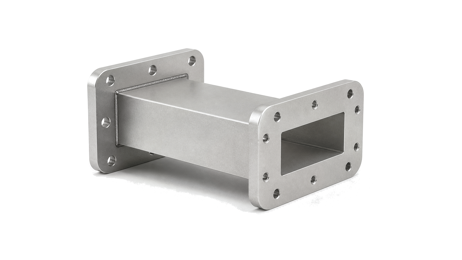 Waveguide flange interface for microwave assemblies