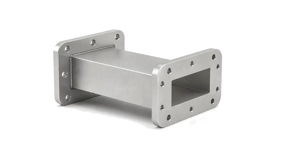 Waveguide flange interface for microwave assemblies