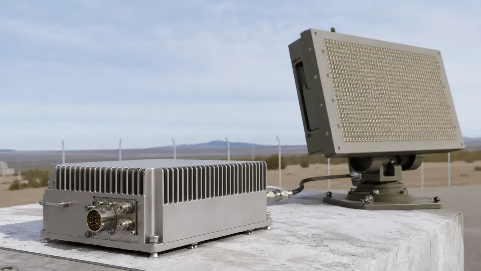 Electronic Warfare Transmit Chain RF solution visual