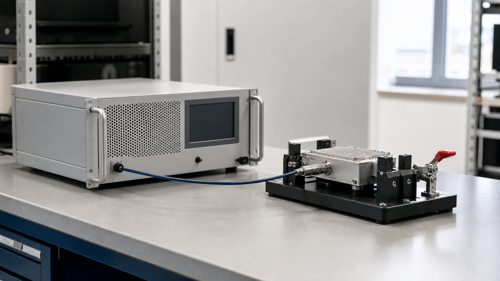 Production Acceptance Test Workflow RF solution visual