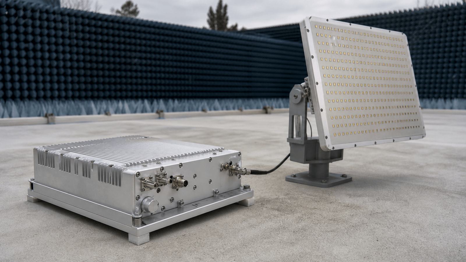 Pulsed Radar Power Chain RF solution visual